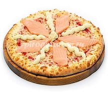 Пицца с сёмгой