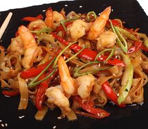 Wok с лапшой удон