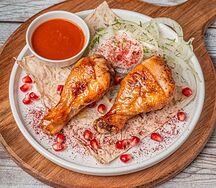 Шашлык из куриной голени