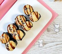 Запеченный мини ролл с крабом
