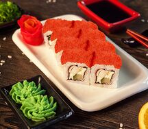 Аки Калифорния с крабом
