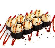 Запеченный Макси ролл с крабом