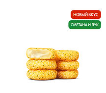 Сырные Медальоны Сметана и Лук (6 шт.)