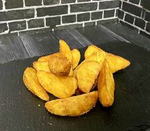 Картофельные дольки в кожуре