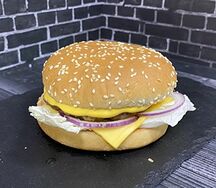 Сырный бургер