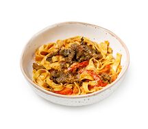 Паста с говядиной