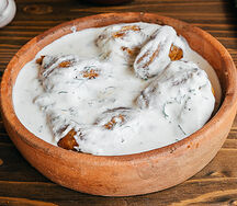 Чкмерули (цыпленок в сливочно- чесночном соусе )