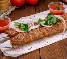 Люля-кебаб из телятины