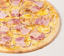 Карбонара на тонком тесте