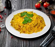 Любия с рисом