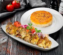 Шашлык из курицы на кости