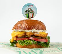 Panino с креветками в панировке