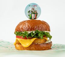 Panino с треской в панировке 