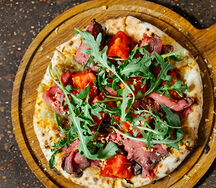 Фокачча с ростбифом