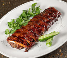 Свиные ребра барбекю