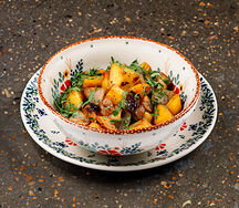 Картофель с луком