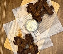 Гренки чесночные