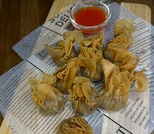 Хрустящие пельмени Ван-тан