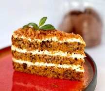 Морковный торт