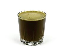 Персиковая матча