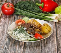 Казан-кебаб из баранины