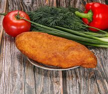 Пирожок с картошкой жареный