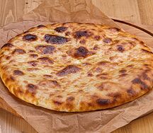 Хачапури с сыром и зеленью