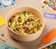 Mac & Cheese с грибами