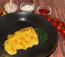 Филе куриное запеченное с ананасом