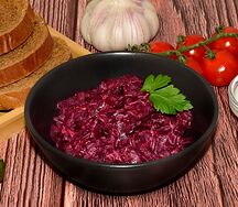 Свекла с чесноком