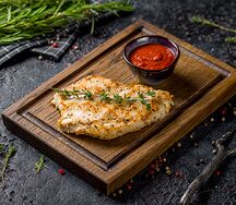 Стейк из куриной грудки