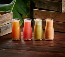 Свежевыжатый грейпфрутовый сок