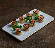 Баклажаны с орехами