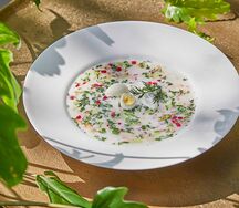 Окрошка на мацони