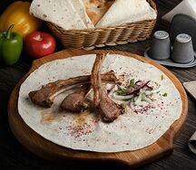 Шашлык из корейки бараньей 