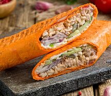 Шаурма в сырном лаваше