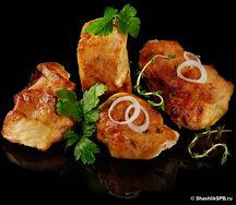 Шашлык из филе куриного бедра