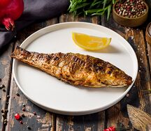 Сибас на гриле