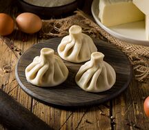 Хинкали с сыром отварные