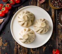 Хинкали с бараниной отварные