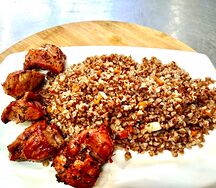 Гречка со свининой