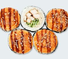 Запеченный ролл Гранд с курицей