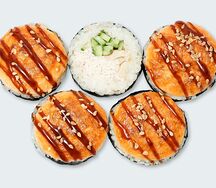 Запеченный ролл Гранд с крабом