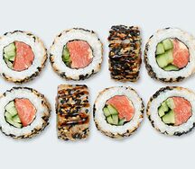 Ролл Острый с лососем