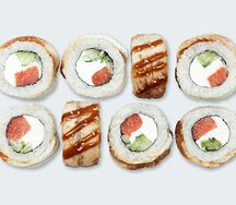 Ролл Канада с лососем