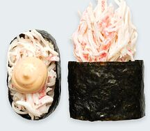 Суши Острые с крабом