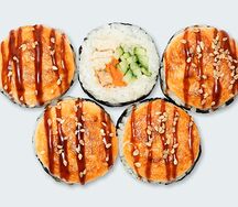 Запеченный ролл Гранд с мидиями