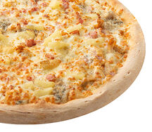 Пицца С ананасом и беконом