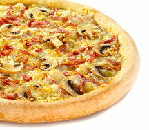 Пицца Ветчина и грибы