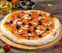 Пицца Домашняя на тонком тесте